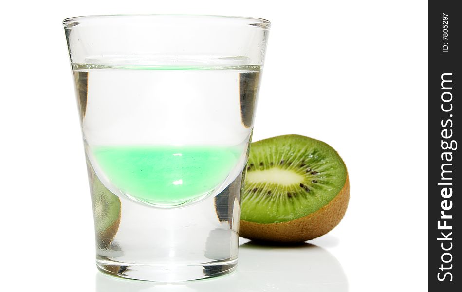 Alcoholic Drink And Kiwi