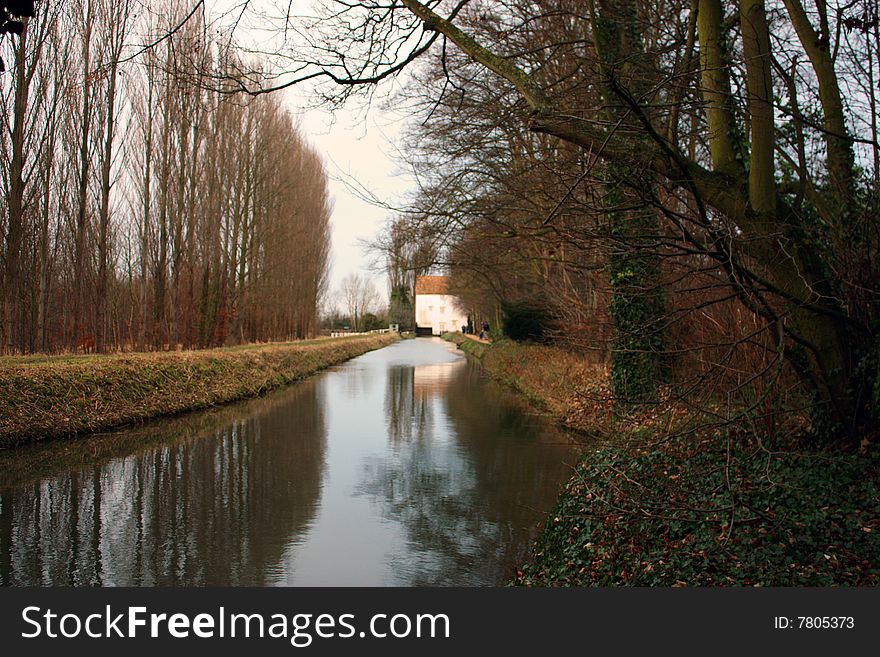 Water Mill At Anglesey Abbey.