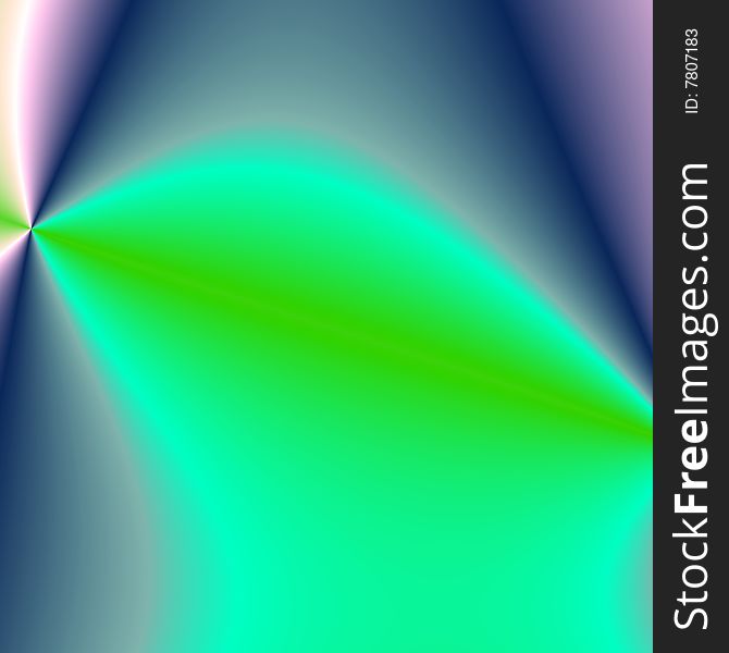 Blue and green background - a computer generated image