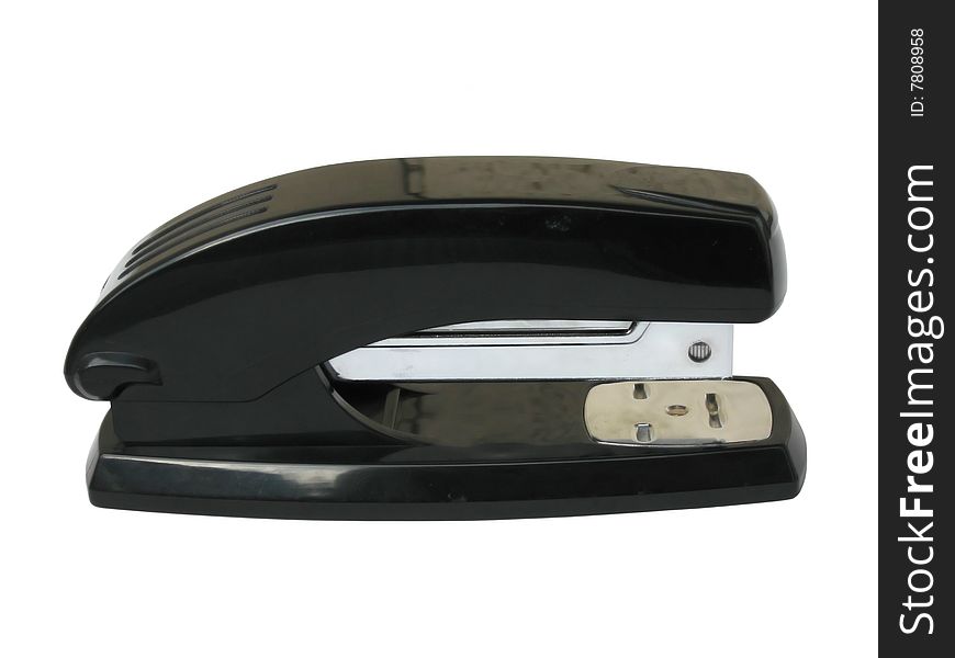 Office stapler isolated on white backgroud