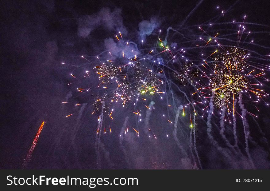 Beautiful backgrounds with fireworks on the sky. Beautiful backgrounds with fireworks on the sky