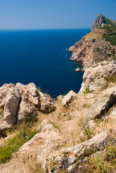Rocky Sea Coast Royalty Free Stock Image Rocky Sea Coast Royalty Free Stock Image