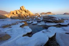 Sea Winter Landscape. Stock Photography