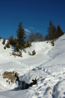 Winter In The Carpathian Mountains Stock Photo Winter In The Carpathian Mountains Stock Photo