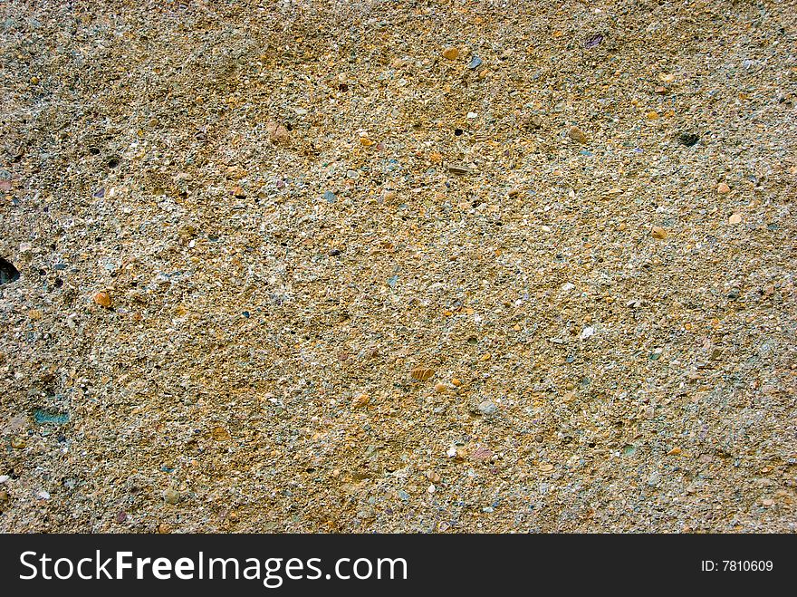 Sandstone texture of Crimea mountains