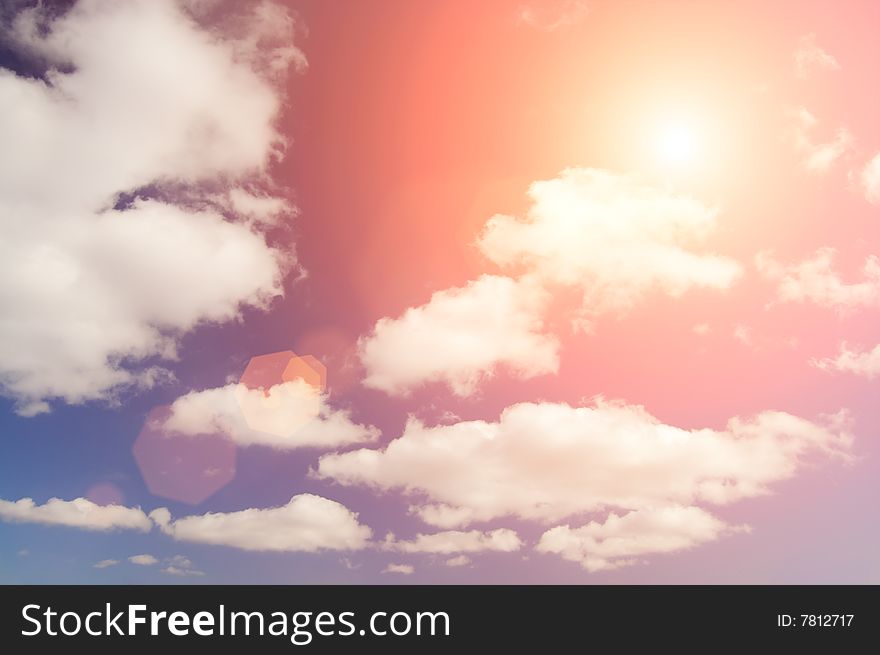 Abstract beautiful sky cloudscape background. Abstract beautiful sky cloudscape background