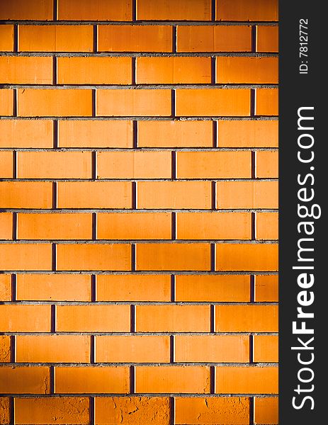 Abstract close-up brick wall background