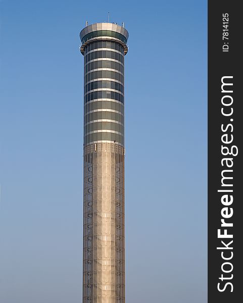 The control tower at Suvarnabhumi airport in Bangkok, Thailand. The control tower at Suvarnabhumi airport in Bangkok, Thailand.