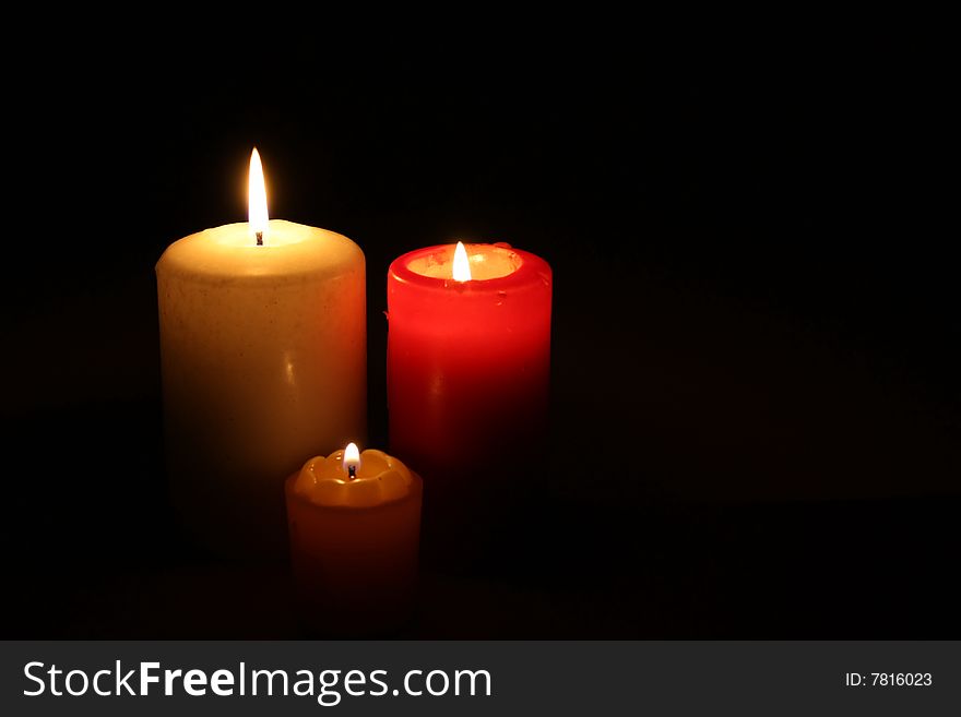 Three Candles In Darkness it's so romantic.