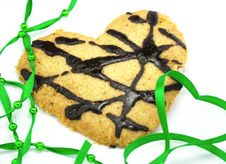 Heart Cookie Royalty Free Stock Image Heart Cookie Royalty Free Stock Image