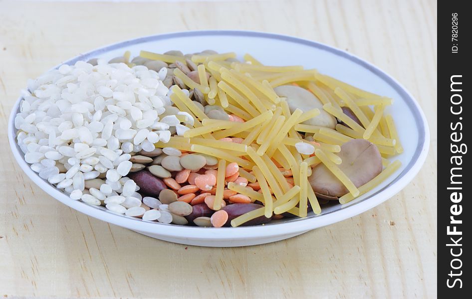 Plate With Legumes