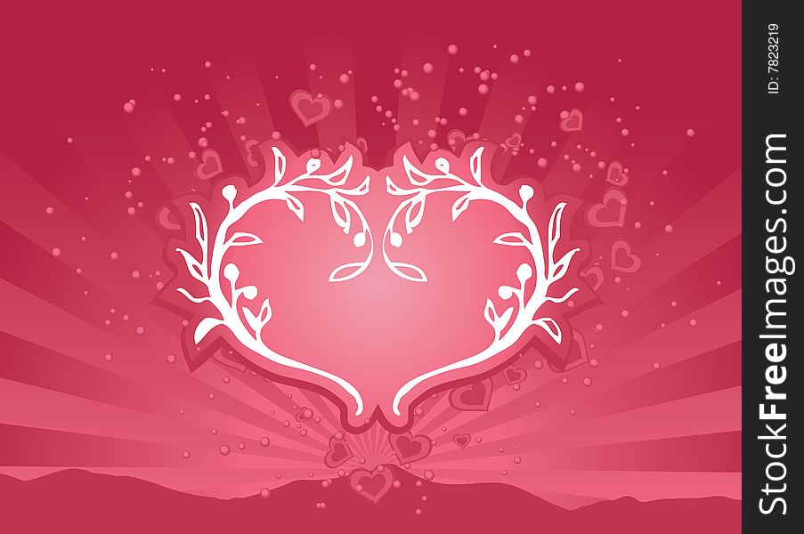Valentine's day background graphic available in vector. Valentine's day background graphic available in vector.