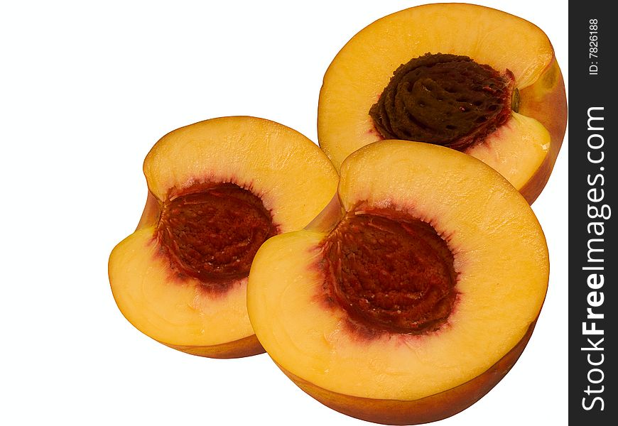 Fruit a peach and apricot hybrid. Fruit a peach and apricot hybrid