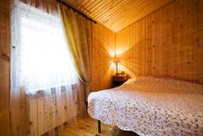 Wooden Bedroom Royalty Free Stock Photography Wooden Bedroom Royalty Free Stock Photography