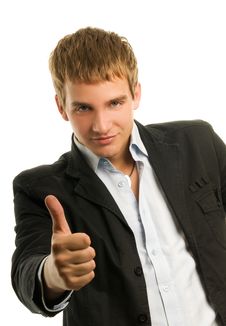 Handsome Young Man Royalty Free Stock Photo