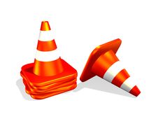 Traffic Cone Stock Photography Traffic Cone Stock Photography