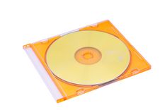 Cd In The Jewel Case Royalty Free Stock Photography Cd In The Jewel Case Royalty Free Stock Photography