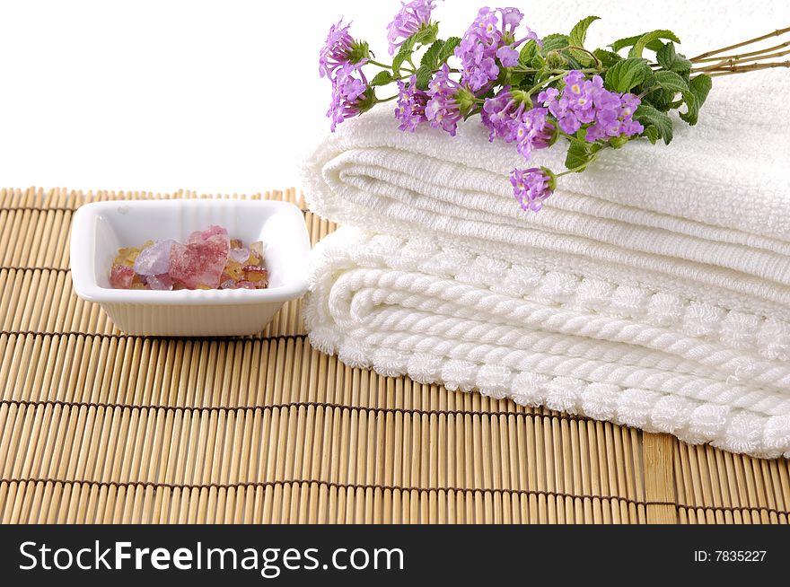 Spa and body care background. Spa and body care background