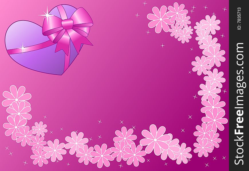 Valentine Background, Vector