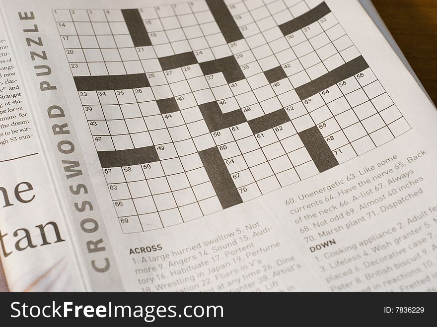 Crossword Puzzle