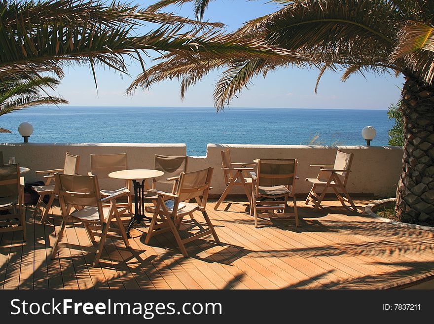 Holiday resort Alexandra Beach, Pothos, island Thassos, Greece. Holiday resort Alexandra Beach, Pothos, island Thassos, Greece