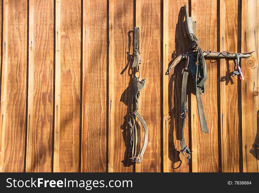 Close up of old wood wall