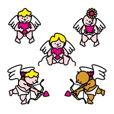Little Cupids 1 Royalty Free Stock Photos