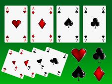 Poker Cards Signs Royalty Free Stock Image Poker Cards Signs Royalty Free Stock Image