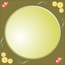 Square Card. Royalty Free Stock Image Square Card. Royalty Free Stock Image