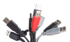 Bunch Of Usb Cables Stock Photos Bunch Of Usb Cables Stock Photos