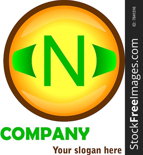 Abstract art colorful design emblem icon idea isolated logo symbol. Abstract art colorful design emblem icon idea isolated logo symbol