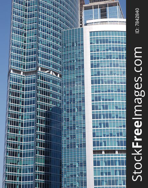 The tower of Federation in Moscow city