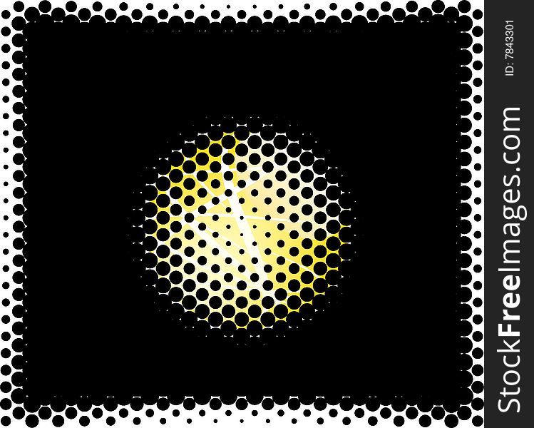 Vector abstract background with dots. Vector abstract background with dots