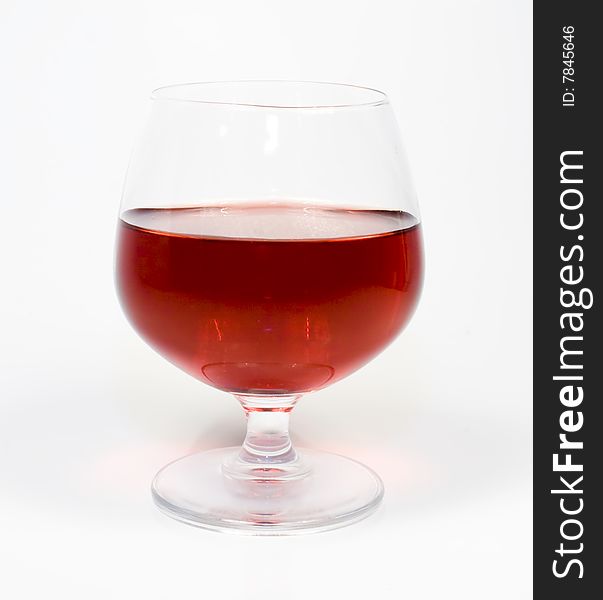 One Crystal Wine-glassful
