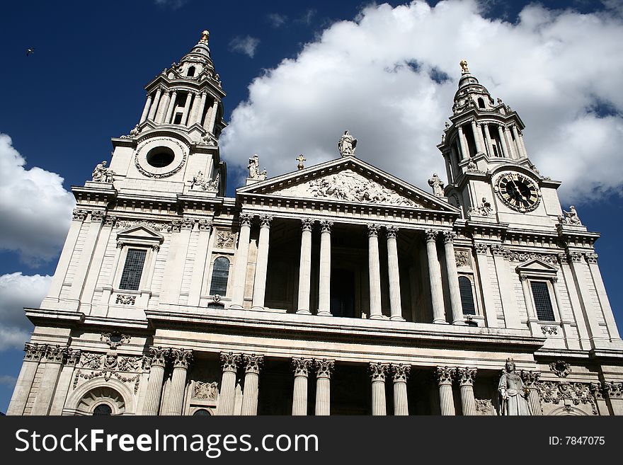 St Paul's cathedral in London