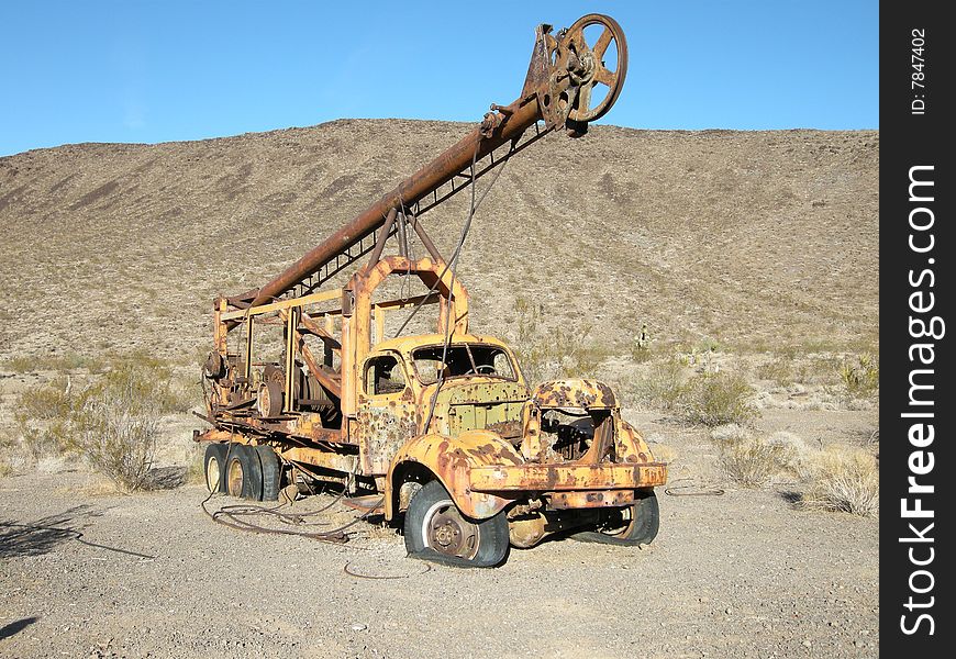 Truck In Desert