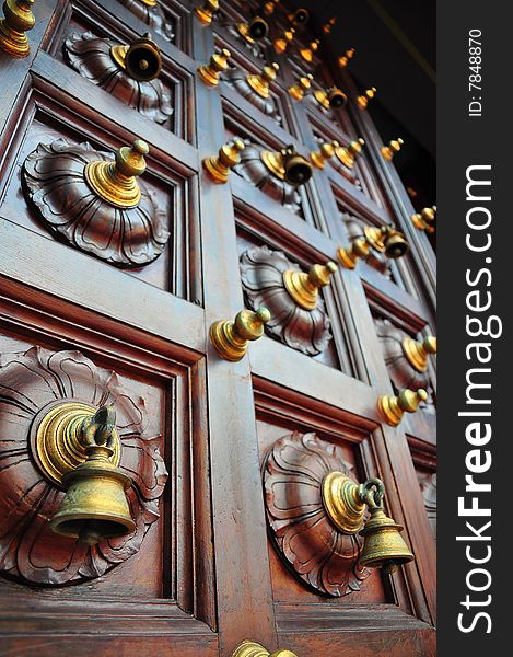 Bells On Temple Door