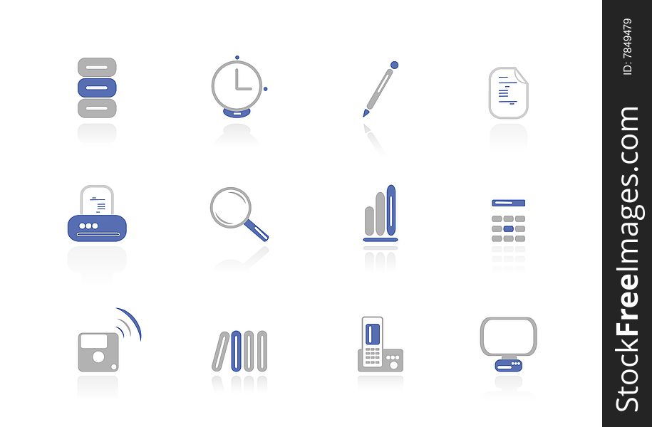 Business vector icons for designers. Business vector icons for designers