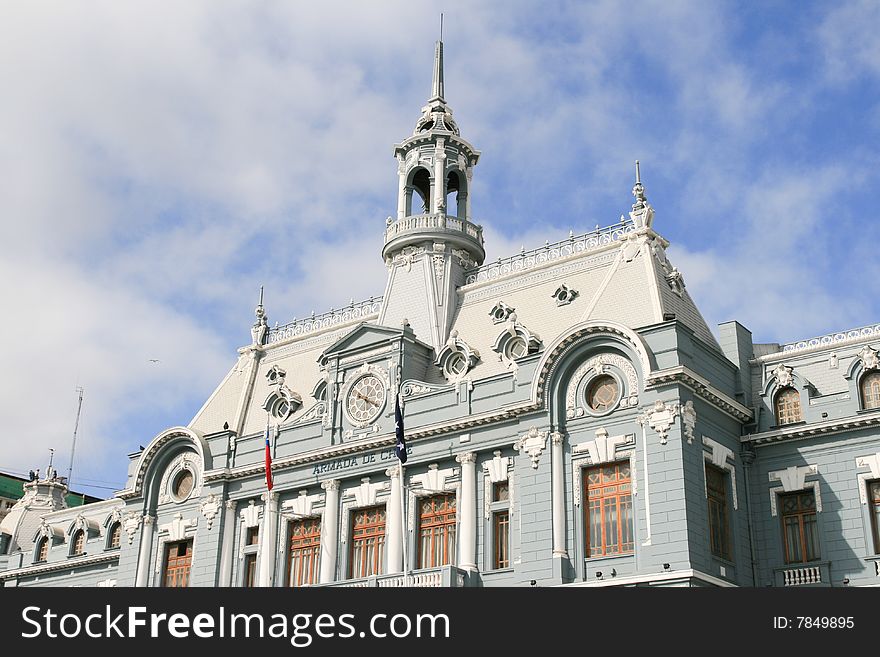 A beautiful classic building in Chile.