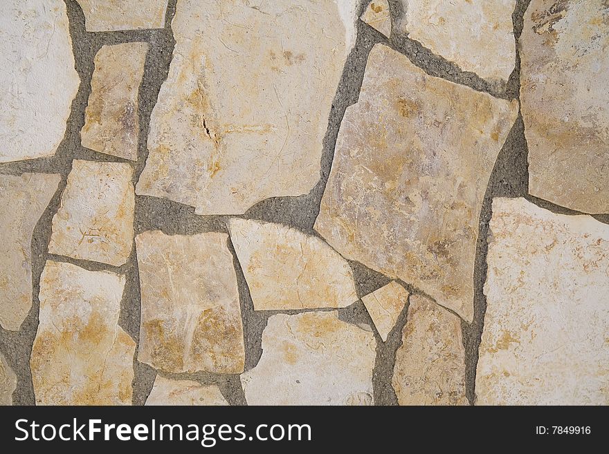 Stone background - photo taken in Krapanj Island in Croatia