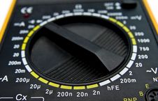 Multimeter Dial Royalty Free Stock Photo Multimeter Dial Royalty Free Stock Photo