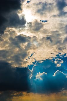 Cloudscape Royalty Free Stock Photos
