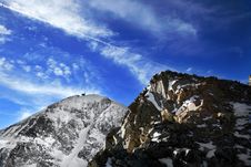 Lone Peak Royalty Free Stock Photos