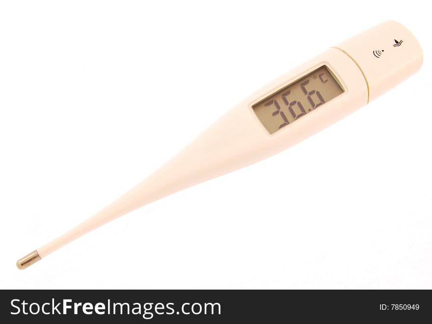 Thermometer of isolated on white background