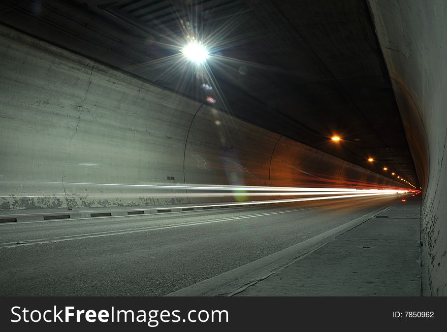 Tunnel in the Alps