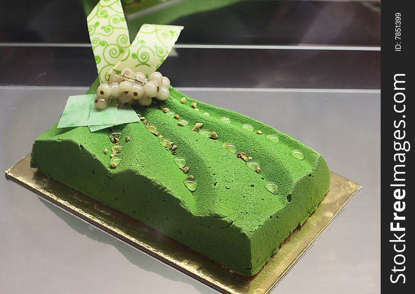 Weird Green Cake