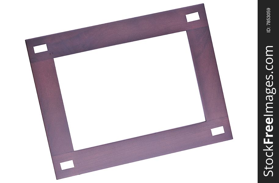 Wood picture frame