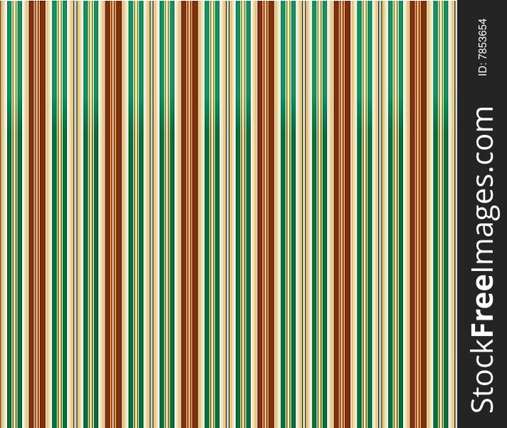 Green And Brown Stripes
