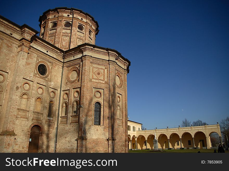 Sanctuary of Santa Maria a Castelleone - Lombardy Italy. Sanctuary of Santa Maria a Castelleone - Lombardy Italy