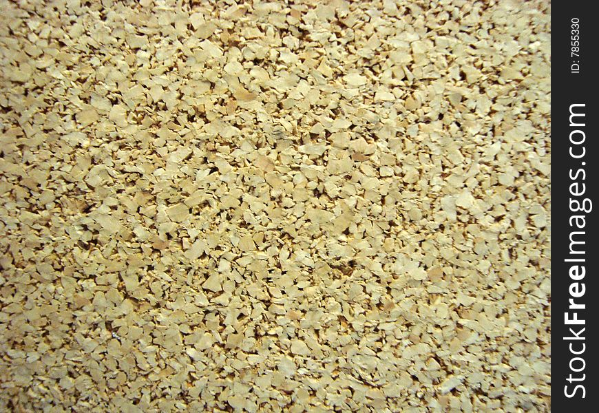 Cork panel texture